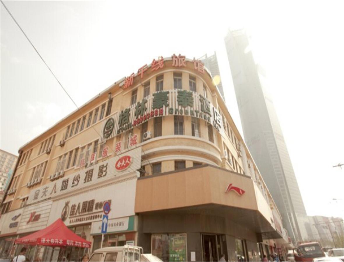 Greentree Inn Liaoning Dalian Railway Station South Shengli Square Express Hotel Buitenkant foto